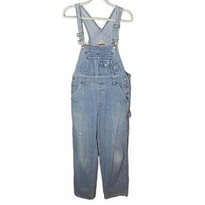 No Boundaries Women’s Light Denim Overalls Size Medium
